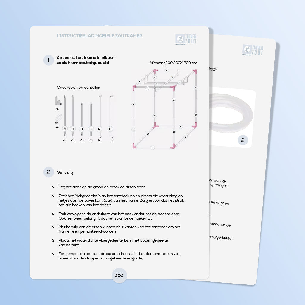 Mobiele Zoutkamer voor thuis